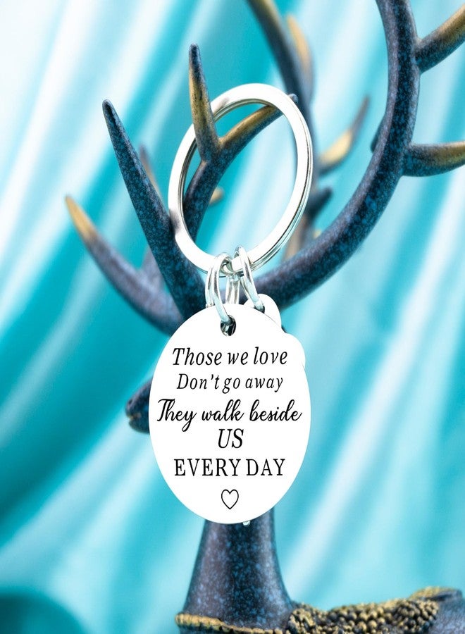 Aisity Sympathy Gifts for Loss Of Dad Memorial Bereavement Gifts for Loss Of Father Sympathy Gift Memorial Funeral Loved One Passed Away Gift-Dad Memorial Keychain - Image 5